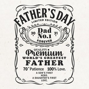 Download Father S Day Svg Dad Svg Best Dad Whiskey Label Png Etsy