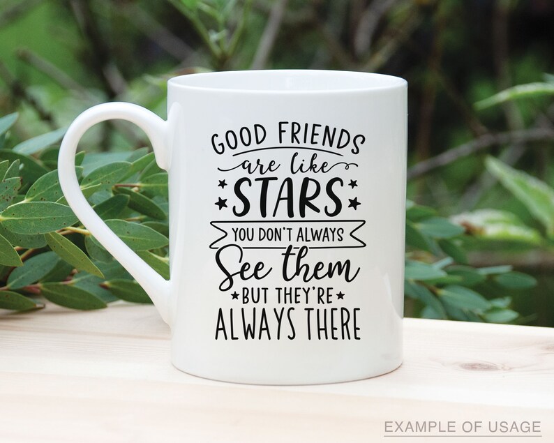 Download Clip Art Friendship Saying Svg Good Friends Are Like Stars Svg Best Friends Svg Friendship Quote Svg Png Svg Cutting File Design Silhouette Art Collectibles