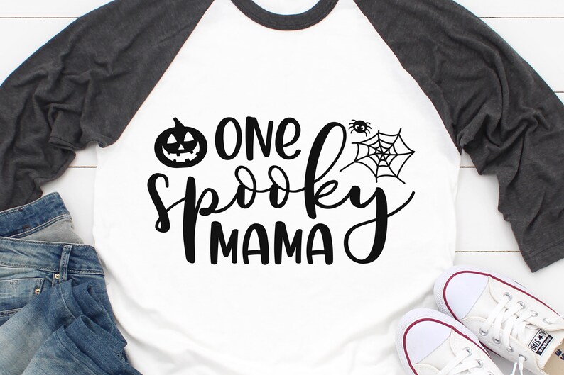 Download Mom Halloween SVG Spooky Mama Svg Mom Halloween Shirt Svg | Etsy