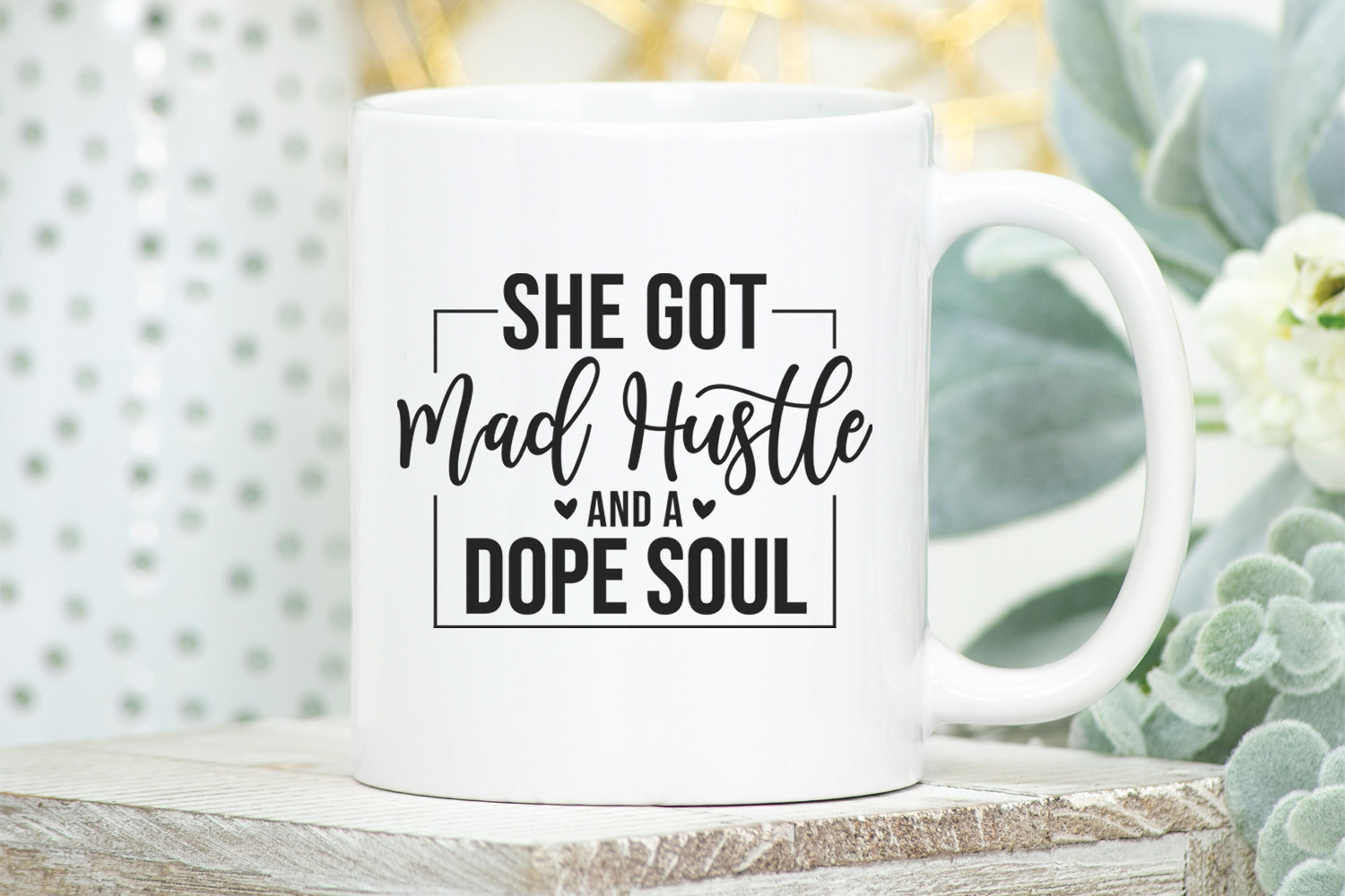 She Got Mad Hustle and A Dope Soul SVG Hustle Svg Girl Boss | Etsy