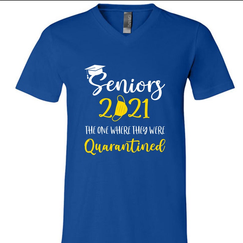 Seniors Class of 2021 Shirt The One Where We Were Quarantined Shirt Pandemic Tee Senior 2021 Shirt Senior Graduation Senior Quarantined