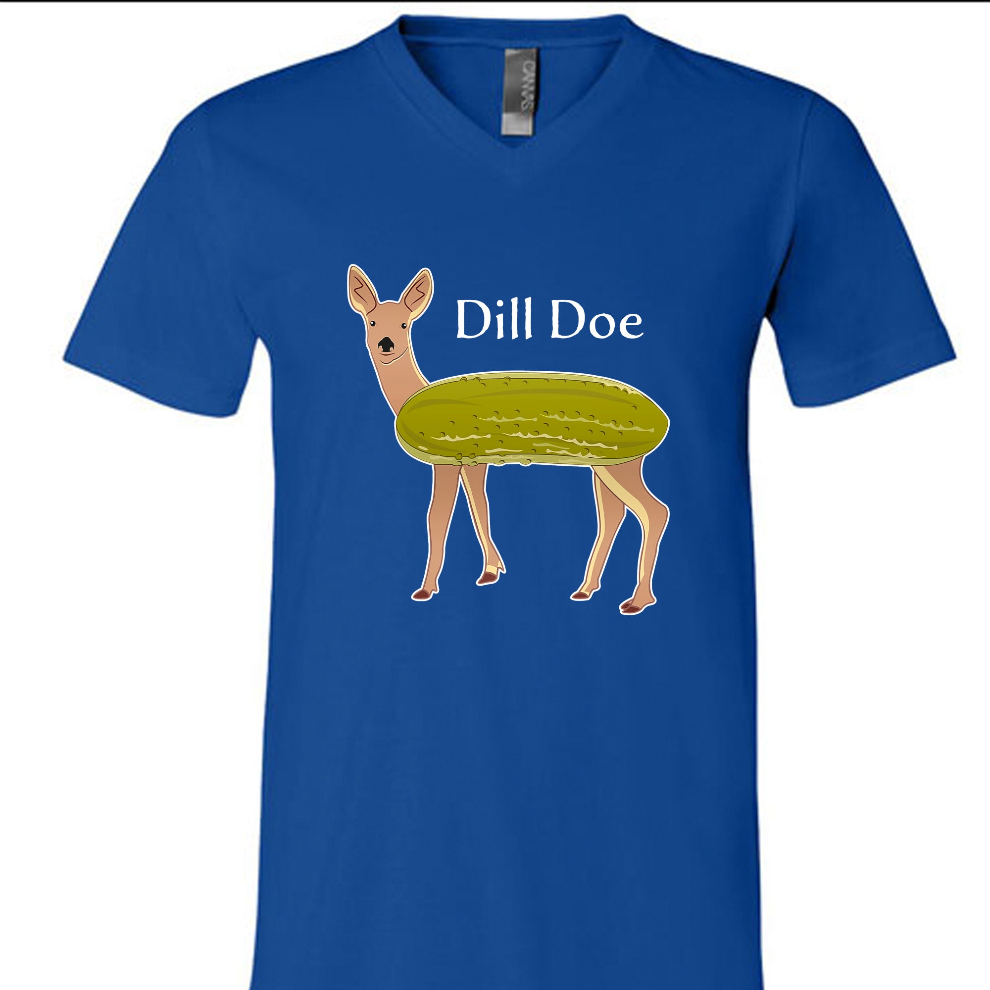 Dill Pickle Shirt Dill Doe Tee Funny Mens Shirts Pickle Etsy