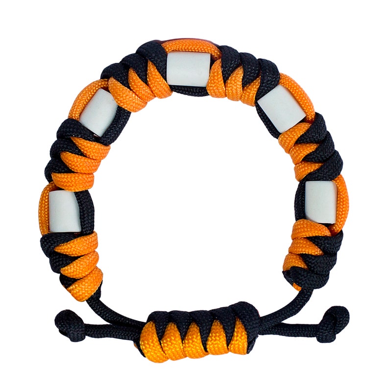 Paracord Bracelet Sun Natural Tick Repellent Bracelet EM Etsy