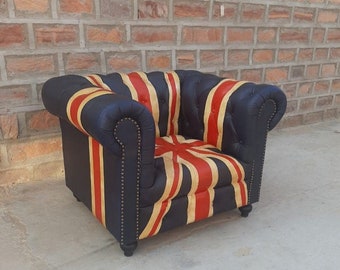 Union jack 2024 chesterfield sofa