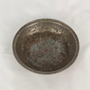 Copper plate stamped by an Armenian coppersmith from the Ottoman period.