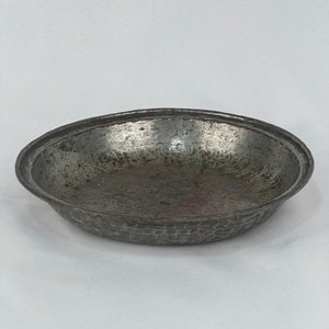 Copper plate stamped by an Armenian coppersmith from the Ottoman period.