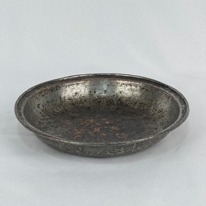 Copper plate stamped by an Armenian coppersmith from the Ottoman period.