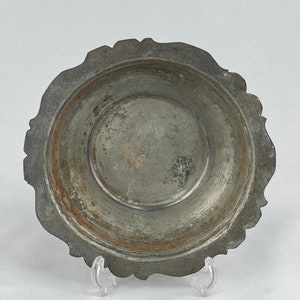 vintage copper plate, tin plated,
