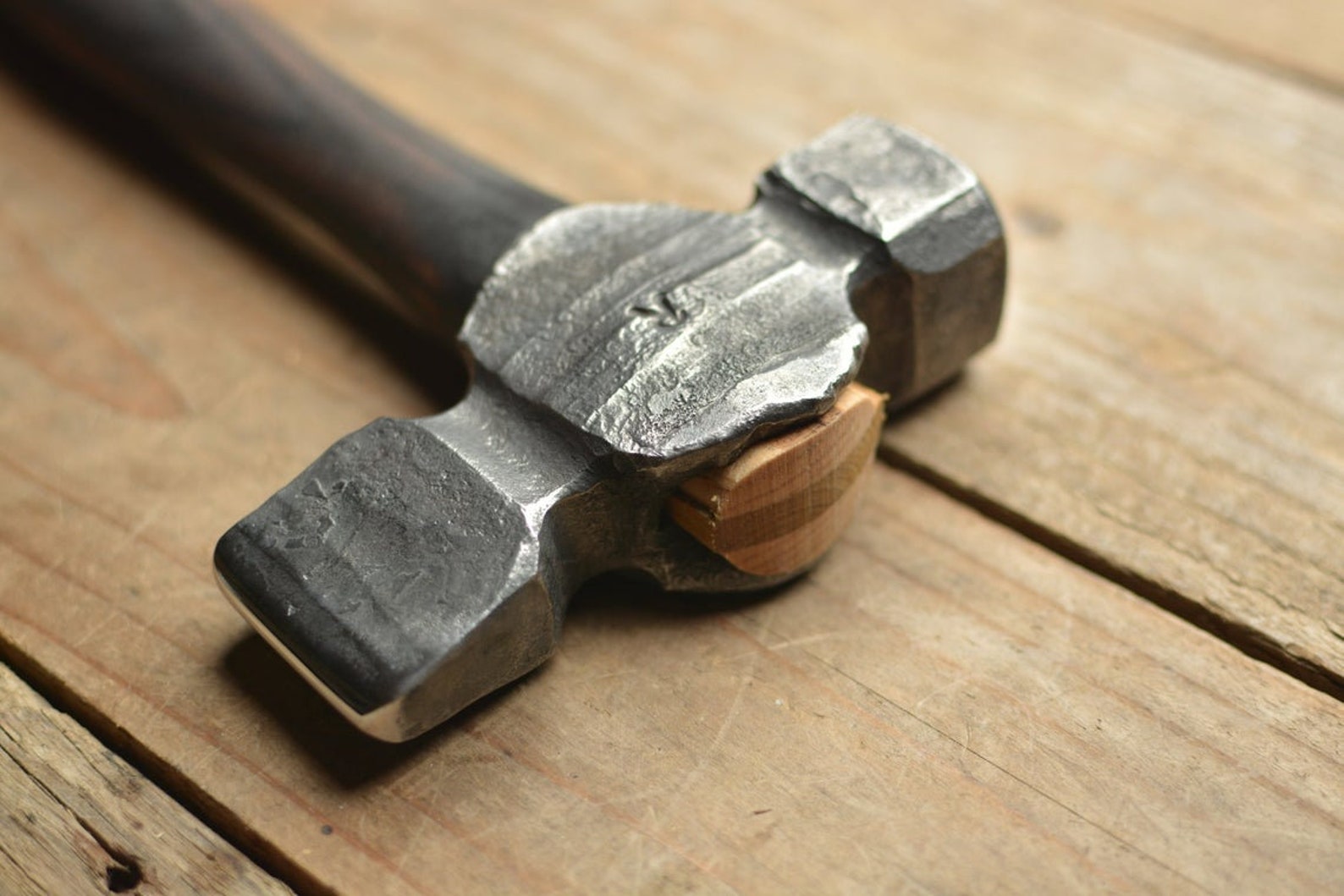 3 lb 1400 g Fullered straight peen hammer hand Bine Etsy