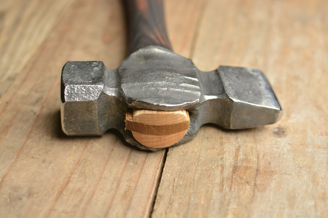 3 lb 1400 g Fullered straight peen hammer hand Bine Etsy