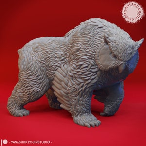 Owlbear 3d printed miniature for tabletop RPGs|Dungeons and Dragons|DnD|D&D|Pathfinder