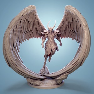 Celestial|Paladin 3d printed Miniature for Tabletop RPGs|Dungeons and Dragons|DnD|D&D|Pathfinder