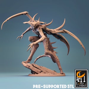 Tormentor Matriarch 3d printed miniature for Tabletop RPGs|Dungeons and Dragons|DnD|D&D|Pathfinder