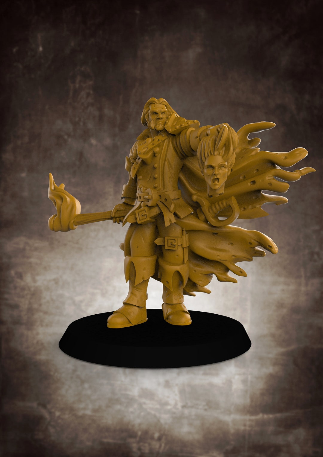 Ogre Vampire Hunter, 3D Art Digital- The Bringers of Quiet * 3D Printed  Gaming Miniatures