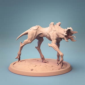 Hound of Tindalos 3d printed miniature for Tabletop RPGs|Dungeons and Dragons|DnD|D&D|Pathfinder