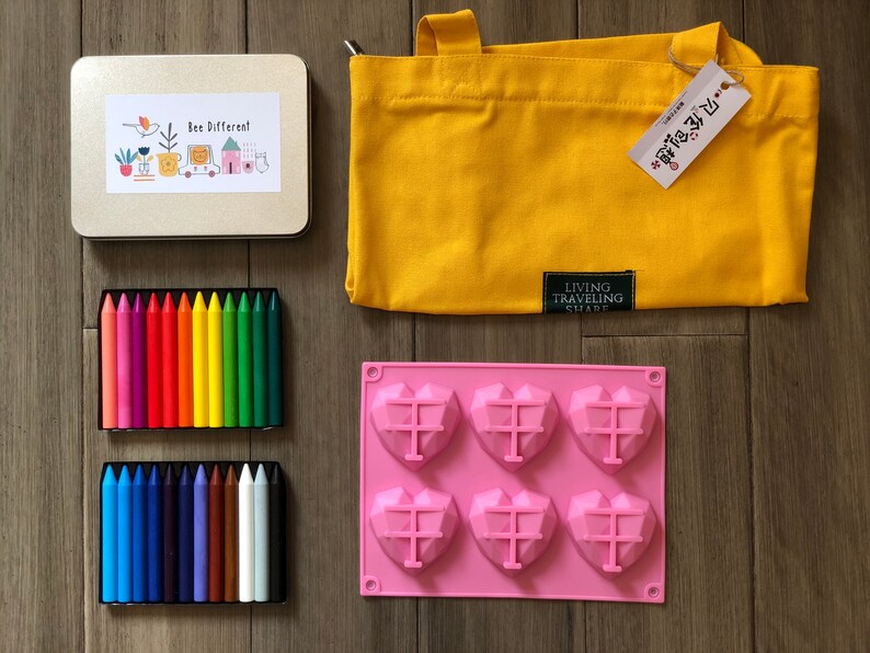 Gift for Kids Back to School Priority Shipping Birthday Kids Crayon Gift -Easter Basket Gift Crayons DIY Kit Diy Crafts