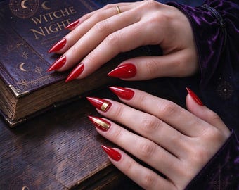 Zestaw lakierów żelowych Witch Night, zestaw do manicure DIY na Halloween, upiorny prezent na zdobienie paznokci