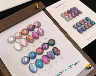 15 ml Cat Eye-gel opaalglaskraal - sprankelend kristal