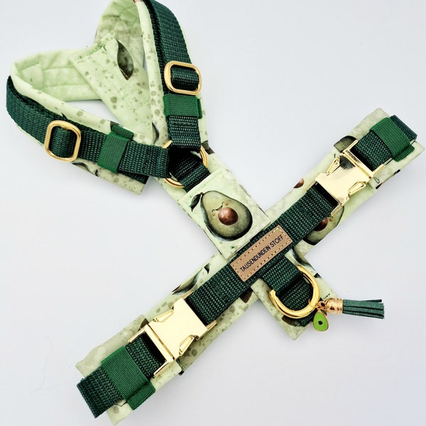 Dog harness/ Y-harness/ Chest harness/ Lead harness/Dogharness/ Harness for dogs/ Harness for Dogs/ Acovado/ Avocadolove