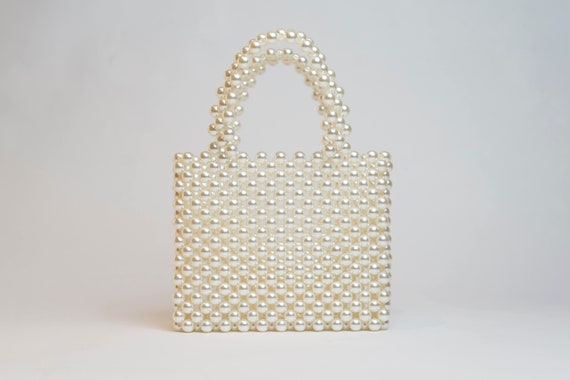 pearl tote bag