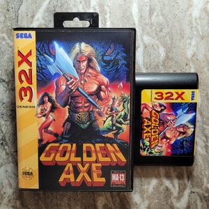 Golden Axe 32X edition + Case & Artwork for SEGA 32X