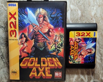 Golden Axe 32X Edition Case Cover Art for SEGA 32X