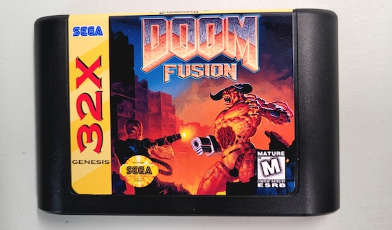 Doom Fusion V2.2 Sega CD 32X: 4-in-1 Doom 1, 2, Resurrection