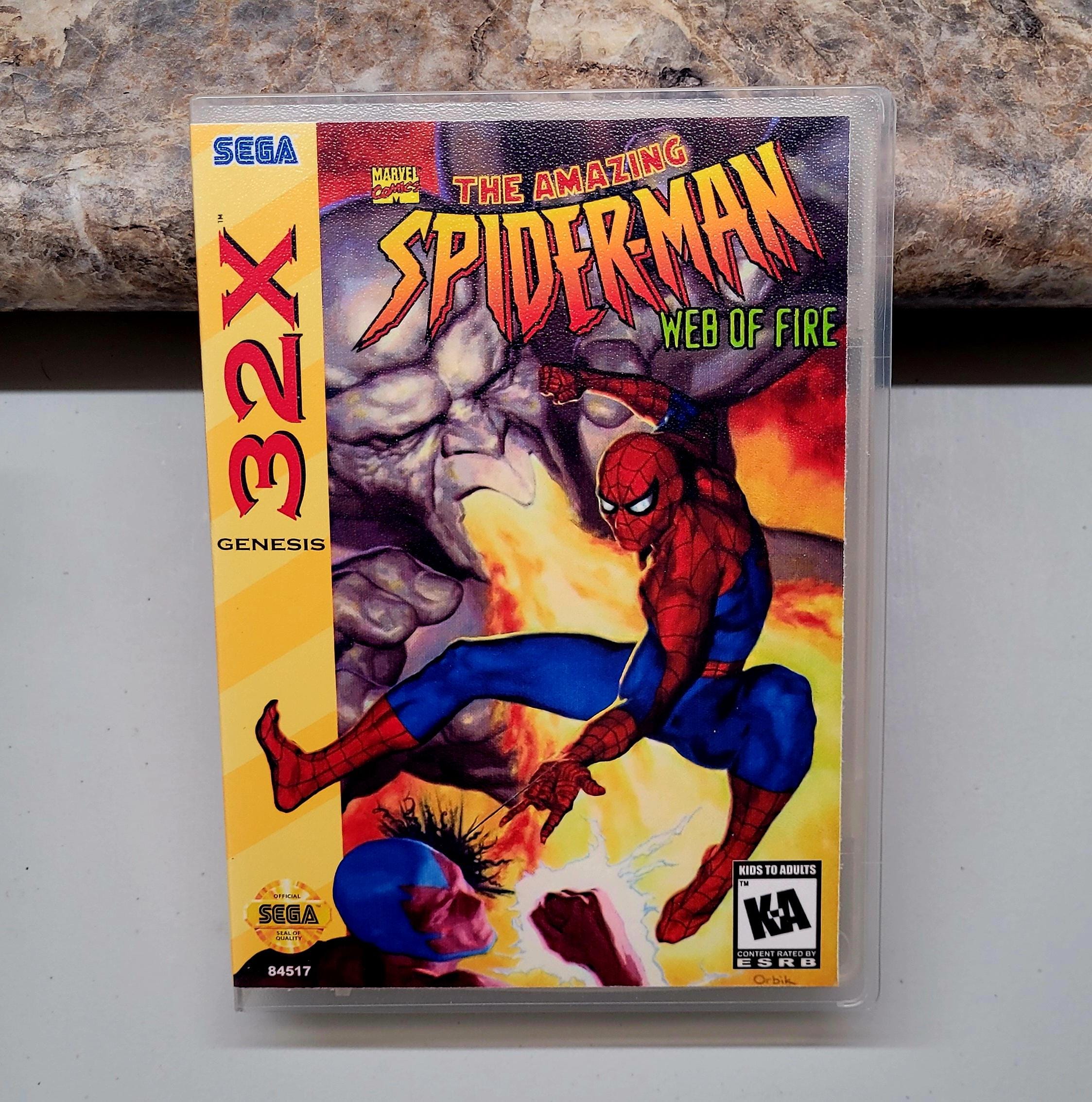 SPIDERMAN - Web of Fire for Sega 32X High-quality SPIDERMAN - Web of Fire for Sega 32X High-quality