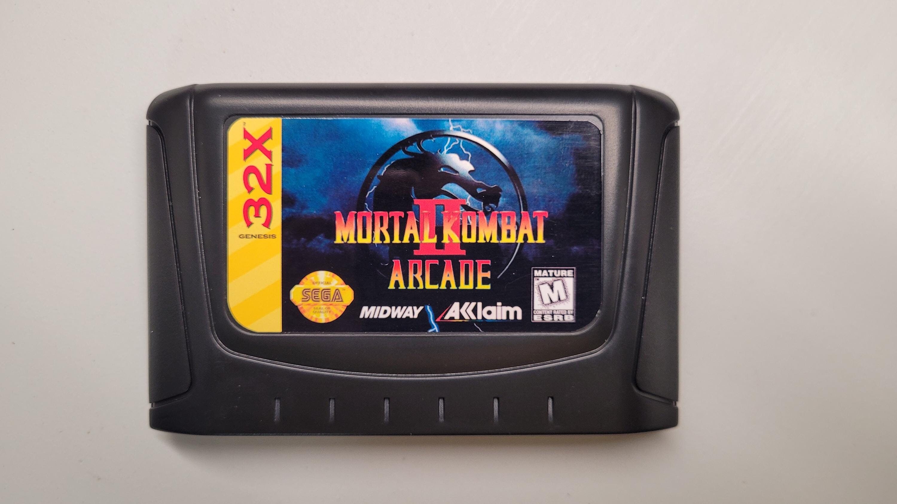 【気質アップ】 Edition Arcade 2 Kombat Mortal V1.5c Etsy - 32X. Sega for ニンテンドー3DS/2DS