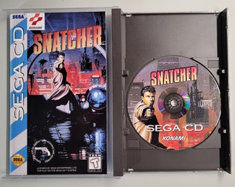SNATCHER for the Sega CD, high quality REPRODUCTION
