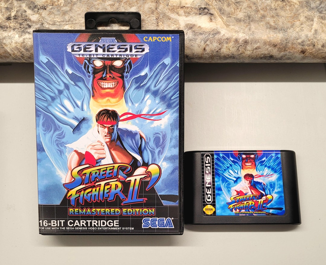 ストリートファイター2 セガジェネシス Street Fighter II Special Champion Edition - Sega Genesis