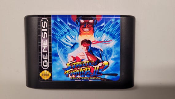 ストリートファイター2 セガジェネシス Street Fighter II Special Champion Edition - Sega Genesis