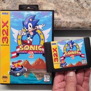 Sonic Robo-Blast 2 for Sega 32X v0.1a Demo & Case and Cover Art