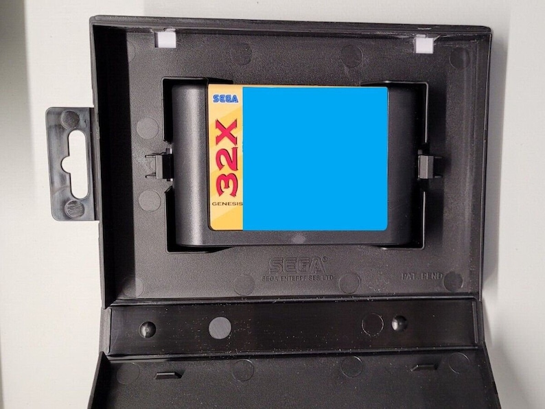 Custom Sega 32x Game Cartridge & Case You Pick Etsy