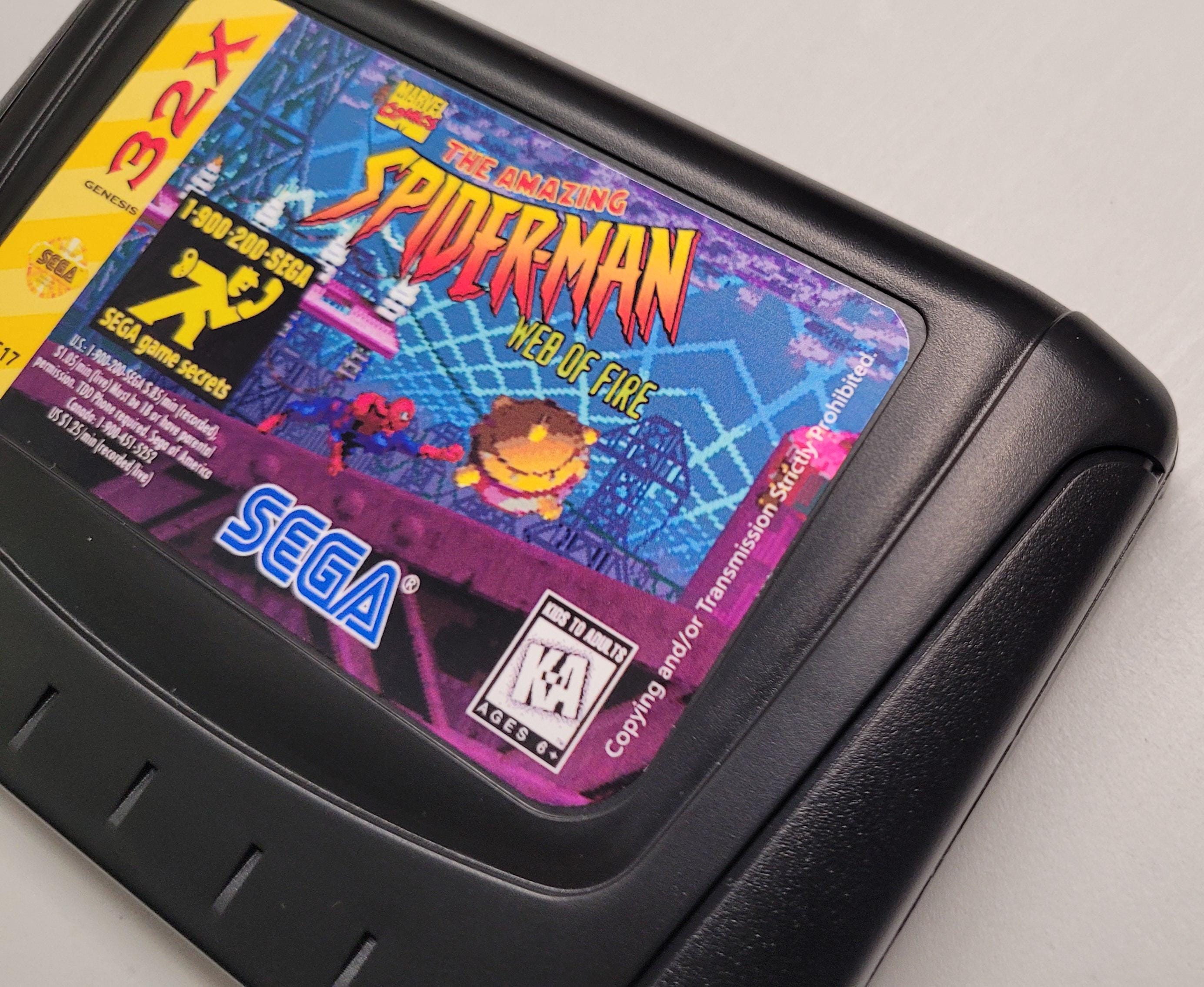 SPIDERMAN - Web of Fire for Sega 32X High-quality SPIDERMAN - Web of Fire for Sega 32X High-quality