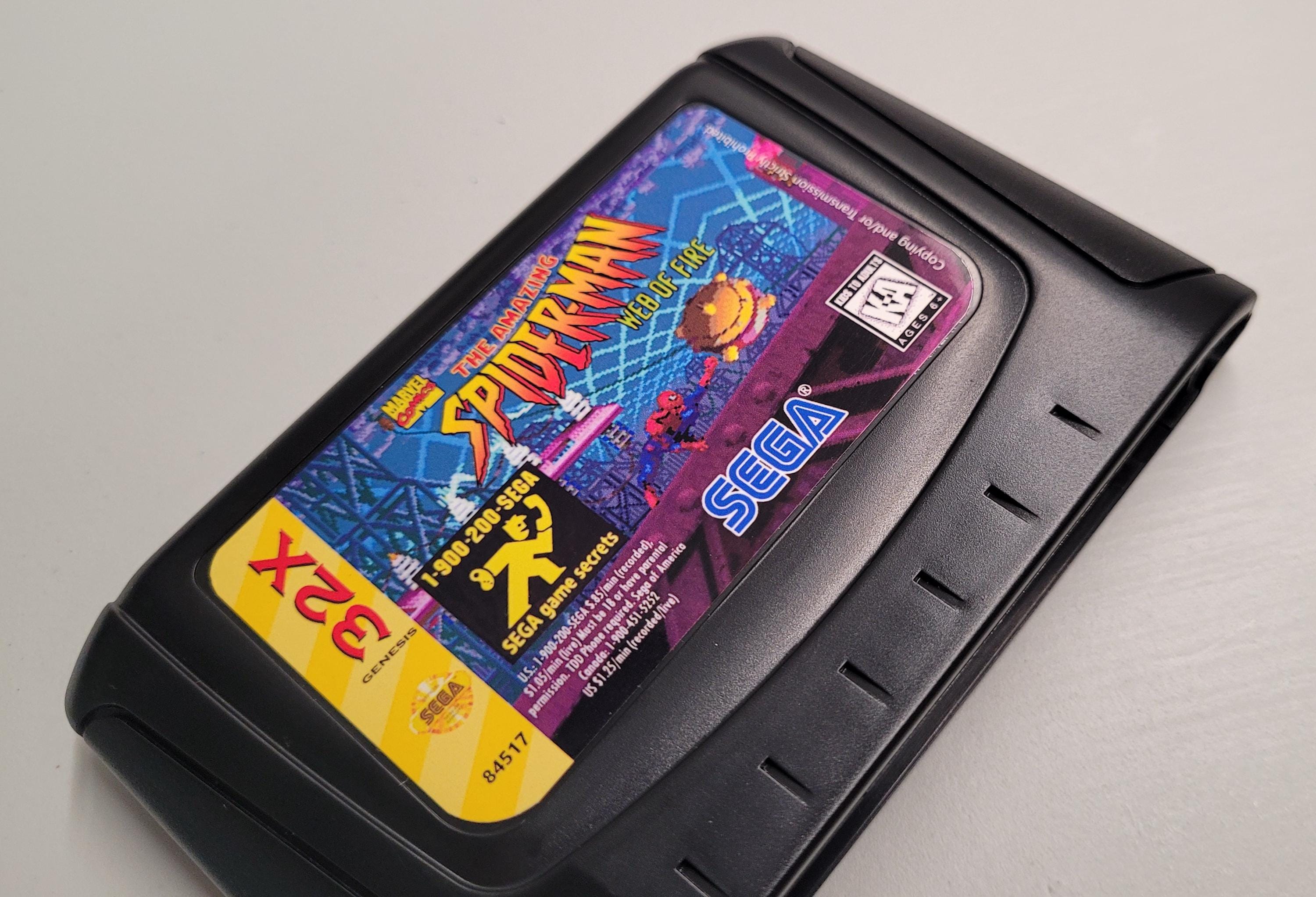 Spider-Man Web of Fire - Sega 32X Review - YouTube