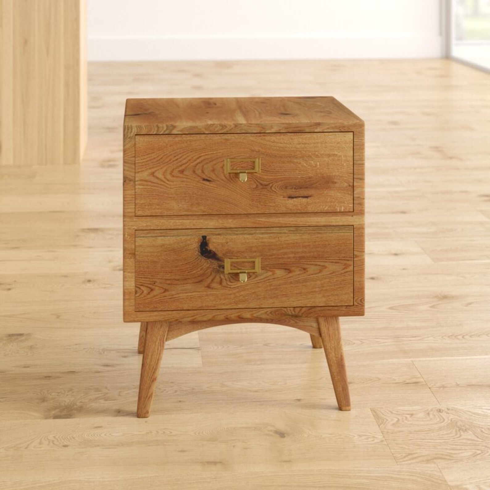 Scandinavian Style Bedside Table Nordic Retro Nightstand Side Etsy