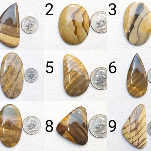 Natuurlijke edelsteen Blue Mountain jaspis sieraden maken groothandel cabochon groot formaat steen handgemaakte eenzijdige platte Blue Mountain jaspis hanger