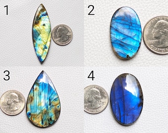 Blue Flashy Labradorite Gemstone Wholesale High Hand Polished Designer Silver Jewelry Making