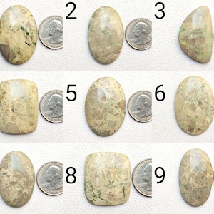 Natuurlijke serpentijn edelsteen | Groene serpentijn | Eenzijdig gezwollen | Hanger Sieraden Steen | Handgemaakte kristallen