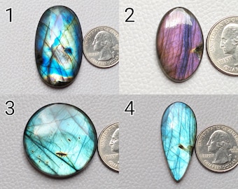 Sky Blue Flashy Labradorite Cabochon Wholesale Purple Labradorite Silver Jewelry Stone Healing Crystals
