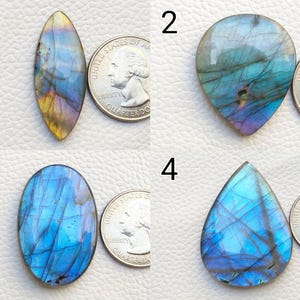 Blauwe en multi labradoriet edelsteen hanger sieraden AAA kwaliteit labradoriet macramé sieraden helende kristallen