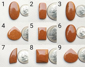 Goldstone Gemstone Semiprecious Jewelry Making Goldstone Wire Wrapping
