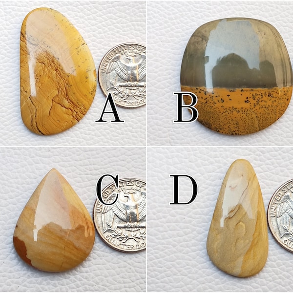 Mountain Jasper Pendant Jewelry Cabochon Smooth One Side Flat Hand Polished Semiprecious Blue Mountain Jasper Designer Jewelry Supplies