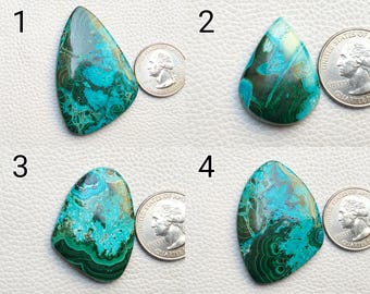 Chrysocolla Gemstone Malachite Jewelry Craft Supplies Chrysocolla Malachite Gemstone Pendant Healing Crystals