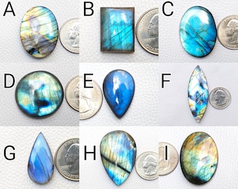 Blue Multi Labradorite Jewelry Gemstone, Pendant Jewelry, Natural Labradorite Ring, Healing Crystals