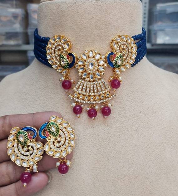 Stone choker designs sale