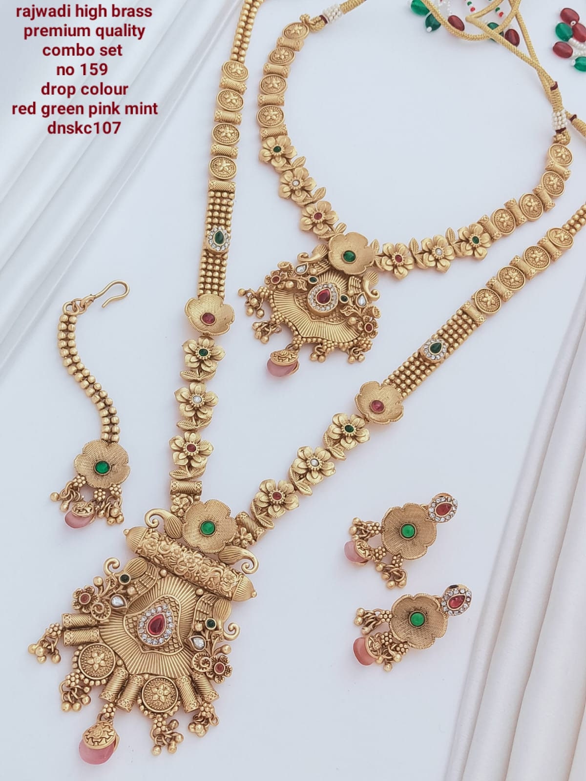 Rajwadi on sale gold set