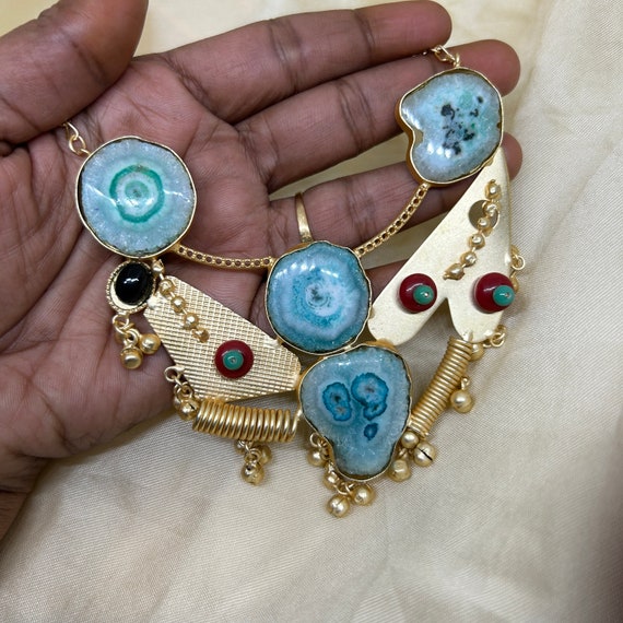 Druzy stone jewelry deals