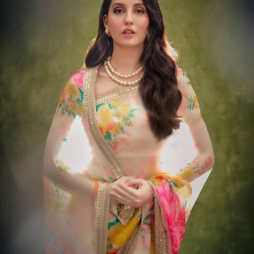 Pure Silkweave Organza Saree With 